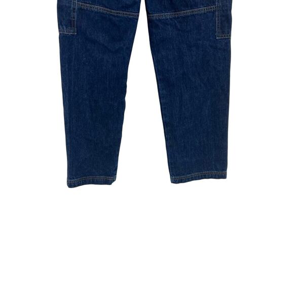 Dissh Bronx Indigo Mid Rise Cargo Jeans in Indigo Blue Size US 2 - Picture 12 of 16